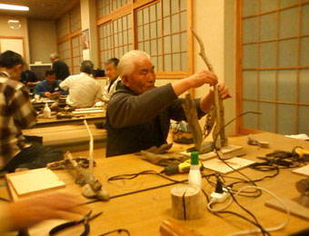 流木アート教室の風景11