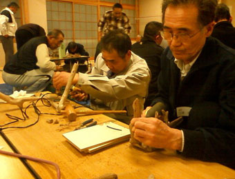 流木アート教室の風景13